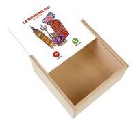 Boite Coffret en Bois - Fabulous - Le Royaume-Uni M'Appelle Culture (11 x 11 x 3,5 cm) Multicolore G