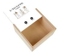 Boite Coffret en Bois - Fabulous - L'Egypte M'Appelle (11 x 11 x 3,5 cm) Multicolore G