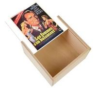 Boite Coffret en Bois - Fabulous - les Femmes s'en Balancent Cinéma Vintage (11 x 11 x 3,5 cm) Multicolore G