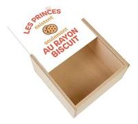 Boite Coffret en Bois - Fabulous - Les Princes existent seulement au Rayon Biscuit (11 x 11 x 3,5 cm) Multicolore G