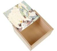 Boite Coffret en Bois - Fabulous - Les Souliers Rouges Les Contes d'Andersen (11 x 11 x 3,5 cm) Multicolore