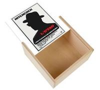 Boite Coffret en Bois - Fabulous - l'Étau Alfred Hitchcock (11 x 11 x 3,5 cm) Multicolore G