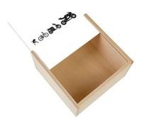 Boite Coffret en Bois - Fabulous - L'évolution de la Moto (11 x 11 x 3,5 cm) Multicolore G