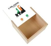 Boite Coffret en Bois - Fabulous - L'Irlande M'Appelle Culture (11 x 11 x 3,5 cm) Multicolore G