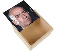 Boite Coffret en Bois - Fabulous - Louis De Funès Acteur 6 (11 x 11 x 3,5 cm) Multicolore G