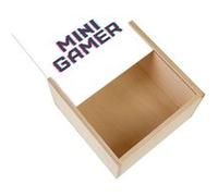 Boite Coffret en Bois - Fabulous - Mini Gamer (11 x 11 x 3,5 cm) Multicolore G