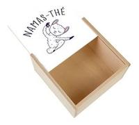 Boite Coffret en Bois - Fabulous - Namas-thé Brebis (11 x 11 x 3,5 cm) Multicolore G