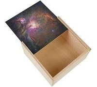 Boite Coffret en Bois - Fabulous - Nebuleuse d'Orion (11 x 11 x 3,5 cm) Multicolore G