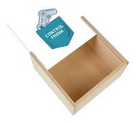 Boite Coffret en Bois - Fabulous - Poche Surprise Control Freak (11 x 11 x 3,5 cm) Multicolore G