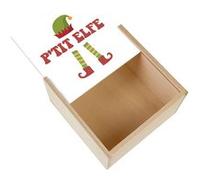 Boite Coffret en Bois - Fabulous - P'tit Elfe (11 x 11 x 3,5 cm) Multicolore G
