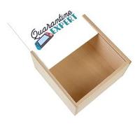 Boite Coffret en Bois - Fabulous - Quarantine Expert (11 x 11 x 3,5 cm) Multicolore G
