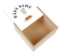 Boite Coffret en Bois - Fabulous - Râpe Game (11 x 11 x 3,5 cm) Multicolore G