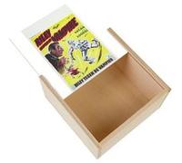 Boite Coffret en Bois - Fabulous - Riley Contre le Vampire Cinéma Vintage (11 x 11 x 3,5 cm) Multicolore G