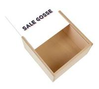 Boite Coffret en Bois - Fabulous - Sale Gosse (11 x 11 x 3,5 cm) Multicolore G