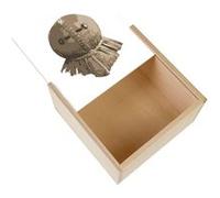 Boite Coffret en Bois - Fabulous - Sam Trick r Treat (11 x 11 x 3,5 cm) Multicolore G