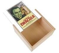 Boite Coffret en Bois - Fabulous - Scars of Dracula Cinéma Vintage (11 x 11 x 3,5 cm) Multicolore