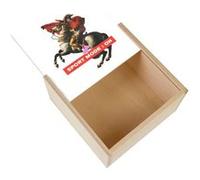 Boite Coffret en Bois - Fabulous - Sport Mode ON Napoleon (11 x 11 x 3,5 cm) Multicolore