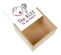 Boite Coffret en Bois - Fabulous - The Klee To my Heart (11 x 11 x 3,5 cm) Multicolore G
