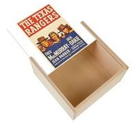 Boite Coffret en Bois - Fabulous - The Texas Rangers Cinéma Vintage (11 x 11 x 3,5 cm) Multicolore G