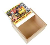 Boite Coffret en Bois - Fabulous - This Island Earth Cinéma Vintage 2 (11 x 11 x 3,5 cm) Multicolore G