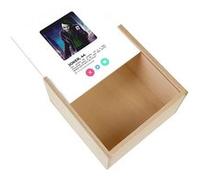 Boite Coffret en Bois - Fabulous - Tinder Joker (11 x 11 x 3,5 cm) Multicolore