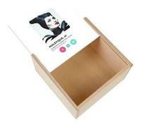 Boite Coffret en Bois - Fabulous - Tinder Maléfique (11 x 11 x 3,5 cm) Multicolore G
