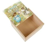 Boite Coffret en Bois - Fabulous - Tom Kitten et Ses Amis Chaton Beatrice Potter (11 x 11 x 3,5 cm) Multicolore G