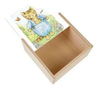 Boite Coffret en Bois - Fabulous - Tom Kitten Tom Chaton Beatrice Potter (11 x 11 x 3,5 cm) Multicolore