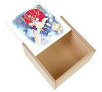 Boite Coffret en Bois - Fabulous - Truth Vérité Affiche Aquarelle (11 x 11 x 3,5 cm) Multicolore