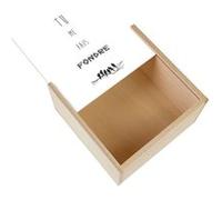 Boite Coffret en Bois - Fabulous - Tu Me Fais Fondre Petits Oiseaux sur une Branche (11 x 11 x 3,5 cm) Multicolore G