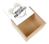 Boite Coffret en Bois - Fabulous - Voyageur Professionnel (11 x 11 x 3,5 cm) Multicolore G