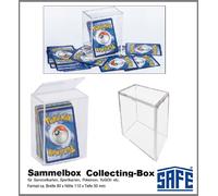 Boite Collection Acrylique Football sticker Panini Sportkarten Wizzard - Safe