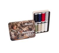 Boîte Collector De 8 Bobines De Fil À Coudre Seralon ¿ 200 M ¿ Mettler