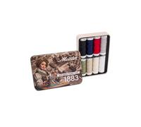 Boîte Collector de 8 Bobines de Fil à Coudre SERALON - 200 m - Mettler(...) - Multicolore