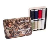 Boîte Collector De 8 Bobines De Fil À Coudre Seralon ¿ 200 M ¿ Mettler