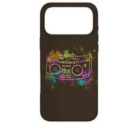 Boîte colorée Ghetto Blaster des années 70, 80, 90, Y2K Coque pour iPhone 17 Pro Max