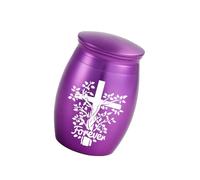 Boîte commémorative Cendres Conteneur Urne Crémation Sympathie Cadeau pour Cendres/Cheveux Élégante Urne Boîte Urne pour Femmes Hommes Décoratif Animal de Compagnie Stockage des Cendres