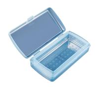 Boîte Compacte De Désinfectants Pour Outils D'ongles Conteneur Trempage 'alcools Pour Salon Beauté Usage Domestique Organisateurs Stockage Sûrs Stérilisateur 'outils 'ongles PP