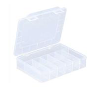 Boîte compartimentée Transparente 7 Casiers Allit