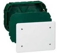 Legrand Boîte complète Batibox 089273 pour maçonnerie dérivation rectangulaire 165×115×40 mm Blanc