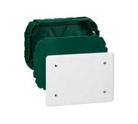 Legrand Boîte complète Batibox 089273 pour maçonnerie dérivation rectangulaire 165×115×40 mm Blanc