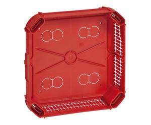 Boîte complète BATIBOX maçonnerie pour dérivation rectangulaire 175 x 175 x 40 mm LEGRAND 089274