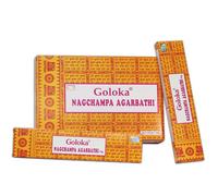 Boîte complète d'encens original Goloka Nagchampa par 12