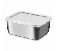 Boîte Conservation Alimentaire Inox , Demi-saveur 18x12.8x4.8cm