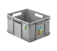 Boîte conteneur boîte empilable PAFEN gris 28L Eco Eurobox boîte empilable tr...