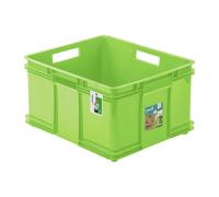 keeeper Boîte de transport Euro-Box XXL 52 x 43 x 28 cm avec poignées Vert Bruno Eco Line