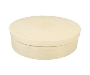 Boîte Copeau,Fsc Mix Credit,20cm Rond, 5,5cm