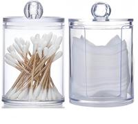 Boîte Coton Tige + Rangement Transparent en PET Vendos85