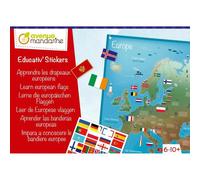 Boîte créative, Apprendre les drapeaux européens - Multicolore