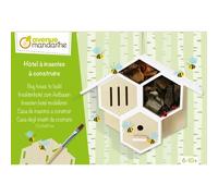 Boîte créative, Hôtel à insectes à construire - Bois